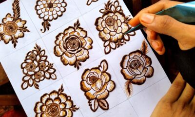 flower:oypkegi0wc0= mehndi design